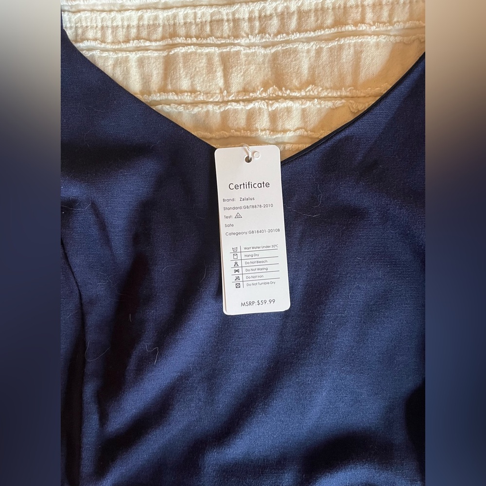 Zalalus Navy dress. Size XL